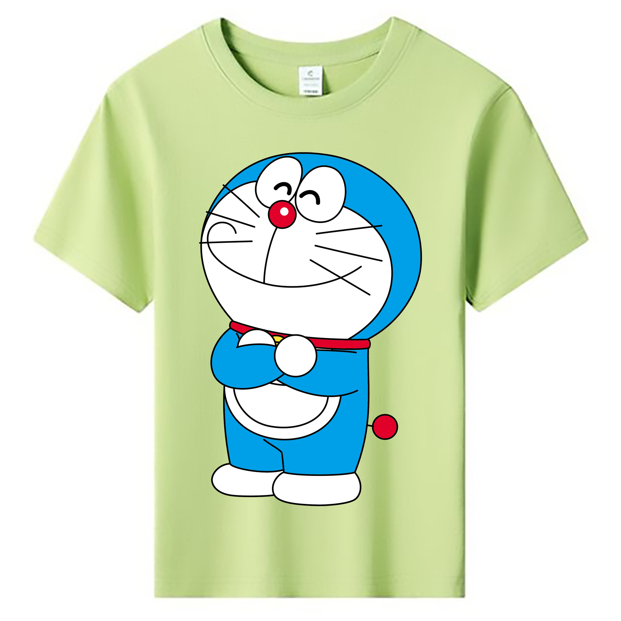 （画像用） ドラえもん Doraemon 綿100％キッズTシャツ（フロントプリント）